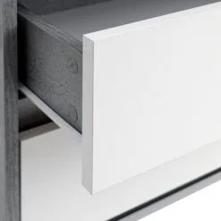 Byrå BILLUND 3 Lådor Vit/betong -Sovrum affär 114555