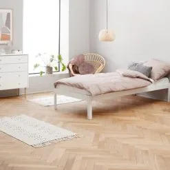 Byrå IDOMLUND 3 Lådor Bred Vit/ek -Sovrum affär 115319 3