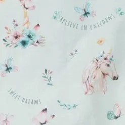 KRONBORG Påslakanset ELISE 150x210 Rosa/vit -Sovrum affär 123033