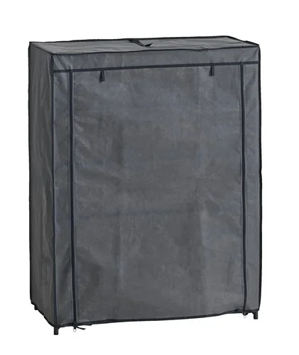 Skoskåp DAMHUS 4 Hyllor Mörkgrå 3 Skoskåp DAMHUS 4 Hyllor Mörkgrå