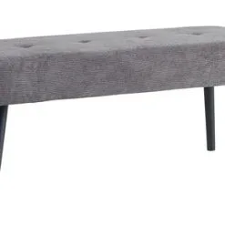 Bänk RJUKAN Mörkgrå Manchester
