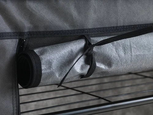 Skoskåp DAMHUS 4 Hyllor Mörkgrå 8 Skoskåp DAMHUS 4 Hyllor Mörkgrå - Bild 6