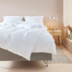 JYSK Påslakanset DANA 150x210 Vit -Sovrum affär 161558