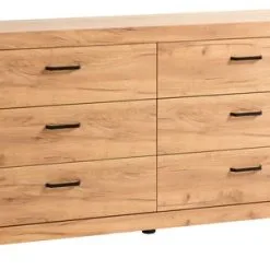 Byrå LINTRUP 3+3 Lådor Ek