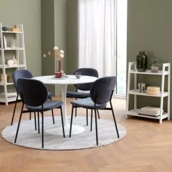 JYSK Internal Bokhylla HERNING 5 Hyllor Vit -Sovrum affär 165131