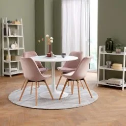 JYSK Internal Bokhylla HERNING 5 Hyllor Vit -Sovrum affär 165133