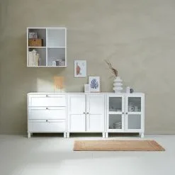 JYSK Internal Skåp SKALS 2 Dörrar Vit -Sovrum affär 166061