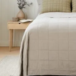 Sängöverkast VALMUE 240x260 Beige -Sovrum affär 179605