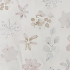 KRONBORG Påslakanset BERIT Satin 150x210 Vit -Sovrum affär 181685