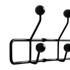 JYSK Internal Klädhängare GREVINGE 5+5 Krokar Svart 7 JYSK Internal Klädhängare GREVINGE 5+5 Krokar Svart -Sovrum affär 185685