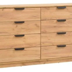 Byrå JENSLEV 4+4 Lådor Ek