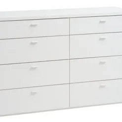 Byrå BRODAL 4+4 Lådor Vit