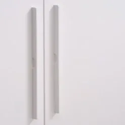 Garderob HELSTRUP 144x208 Högglans Vit -Sovrum affär 185949