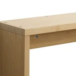 JYSK Internal Vägghylla SALTRUP 6 Hyllor Bambu -Sovrum affär 186033