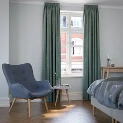 JYSK Internal Gardin Mörkläggande ARA 1x140x300 Manchester Grön 9 JYSK Internal Gardin Mörkläggande ARA 1x140x300 Manchester Grön -Sovrum affär 186113