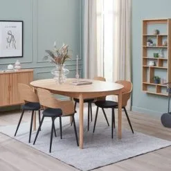 JYSK Internal Vägghylla SALTRUP 6 Hyllor Bambu -Sovrum affär 186220