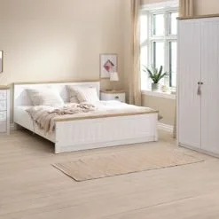 JYSK Internal Sängbord MARKSKEL 1 Låda Vit/ek 10 JYSK Internal Sängbord MARKSKEL 1 Låda Vit/ek -Sovrum affär 186234