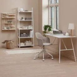 JYSK Internal Bokhylla HERNING 5 Hyllor Vit -Sovrum affär 189153