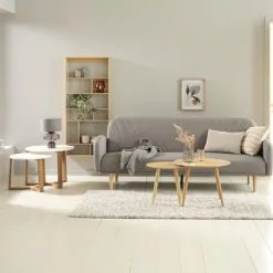 JYSK Internal Vägghylla SALTRUP 6 Hyllor Bambu -Sovrum affär 189215