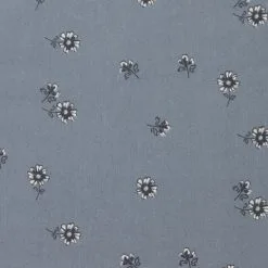 JYSK Påslakanset GERD Satin 150x210 Dimblå -Sovrum affär 192817