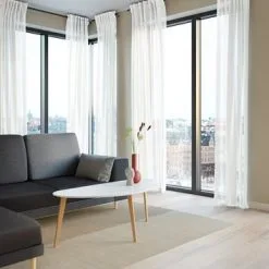 Gardin BOREN 1X140X245 Offwhite -Sovrum affär 193023