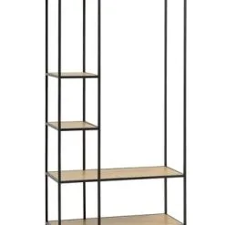 JYSK Internal Hallmöbel TRAPPEDAL Ek/svart