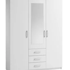 JYSK Internal Garderob VELLERUP 151x200 Kombi Vit