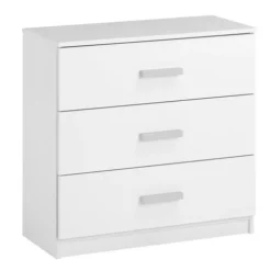 JYSK Internal Byrå TAPDRUP 3 Lådor Vit