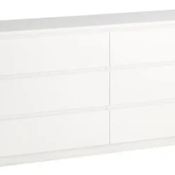 JYSK Internal Byrå TANGBJERG 3+3 Lådor Vit