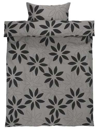 Basic Påslakanset GRO 150x210 Grå 3 Basic Påslakanset GRO 150x210 Grå