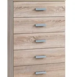 JYSK Internal Byrå TAPDRUP 5 Lådor Bred Ek