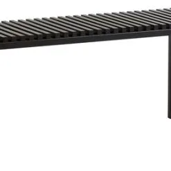 Bänk VIRUM Svart
