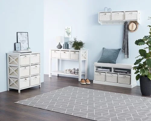 JYSK Internal Byrå OURE 3 Korgar Vit 6 JYSK Internal Byrå OURE 3 Korgar Vit - Bild 4