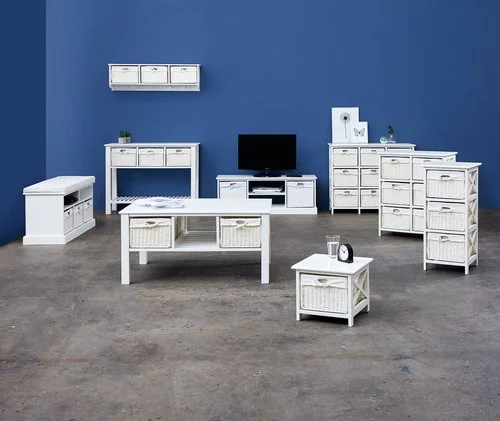 JYSK Internal Byrå OURE 3 Korgar Vit 7 JYSK Internal Byrå OURE 3 Korgar Vit - Bild 5