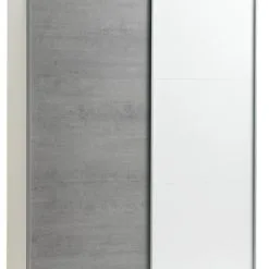 Garderob TARP 151x201 Betong/vit